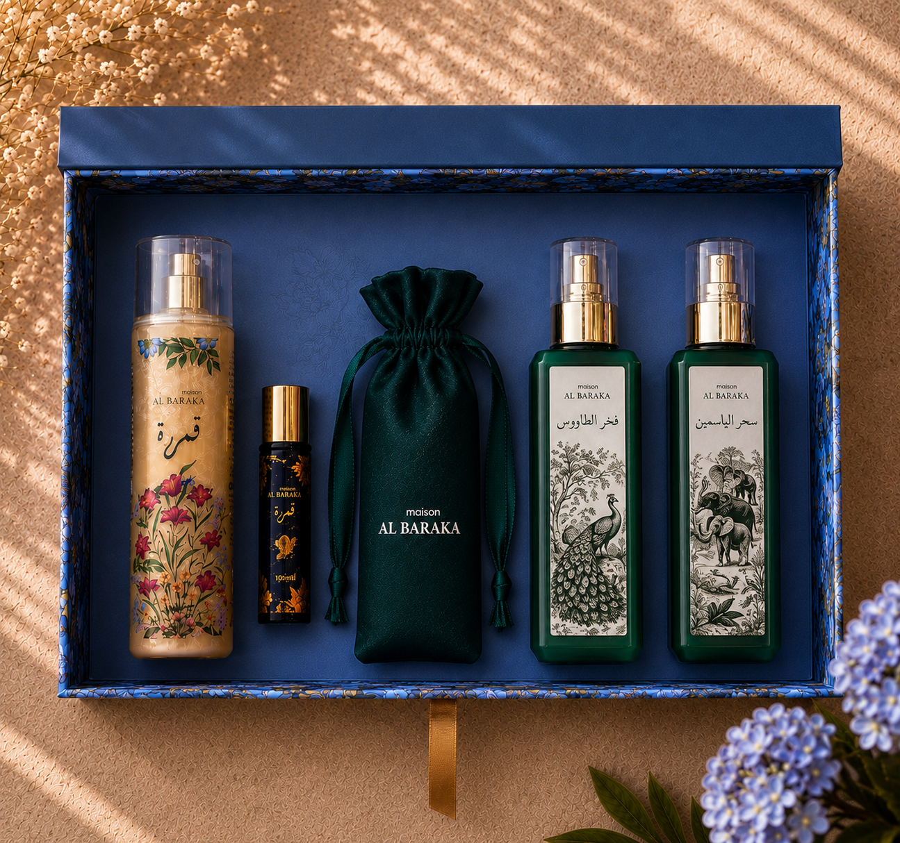 Pack ALBARAKA — OFFRE : Pochon Bougies parfumés