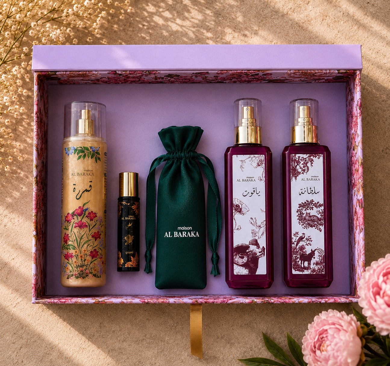 Pack ALBARAKA — OFFRE : Pochon Bougies parfumés